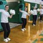 HNS CSW Student Parent Ballgame Cheerleaders